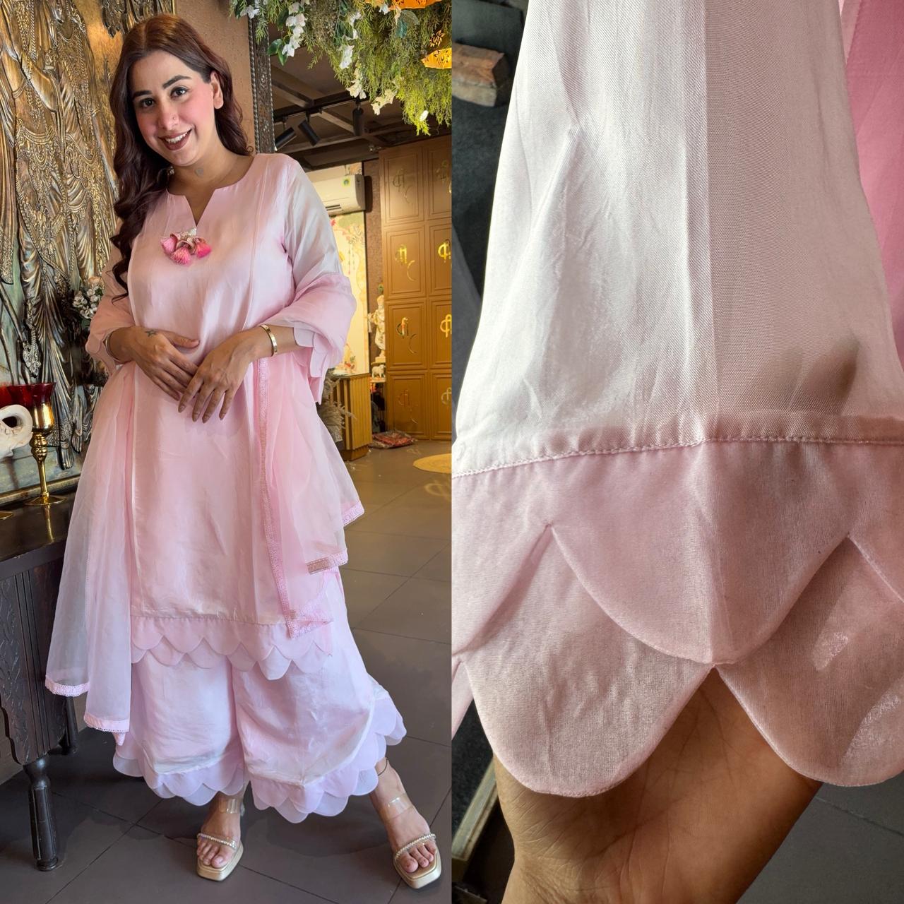 Soft Silk Stitched kurta