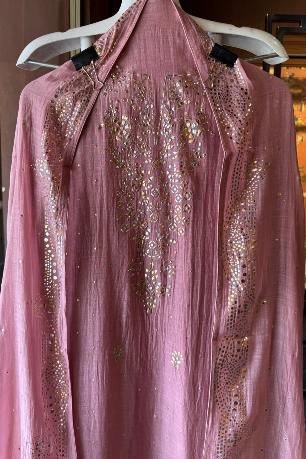 Pure Mul Cotton Unstitched Kurta