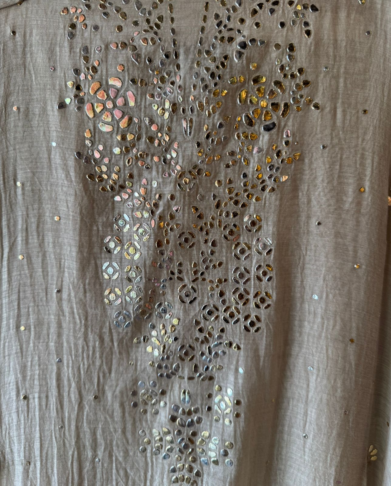 Pure Mul Cotton Unstitched Kurta