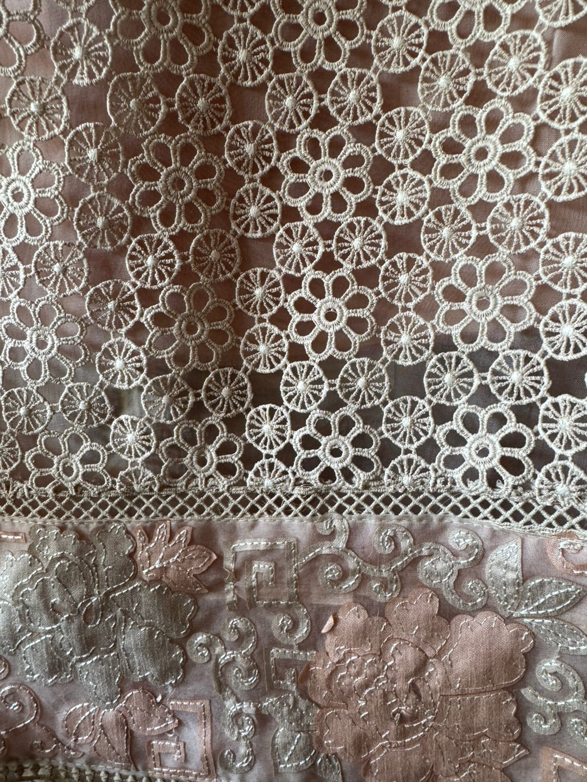 Cotton Crochet 🧶 Unstitched kurta