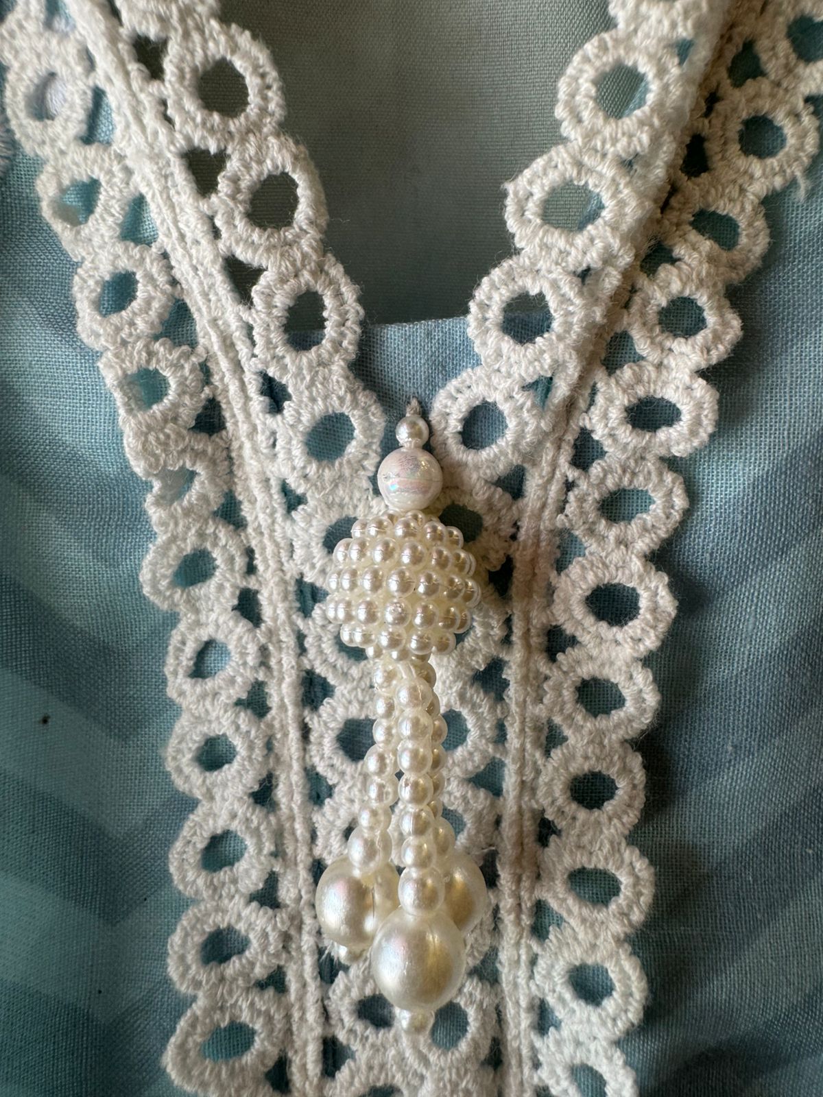 Self digital printed Stitched Mul cotton Kurta