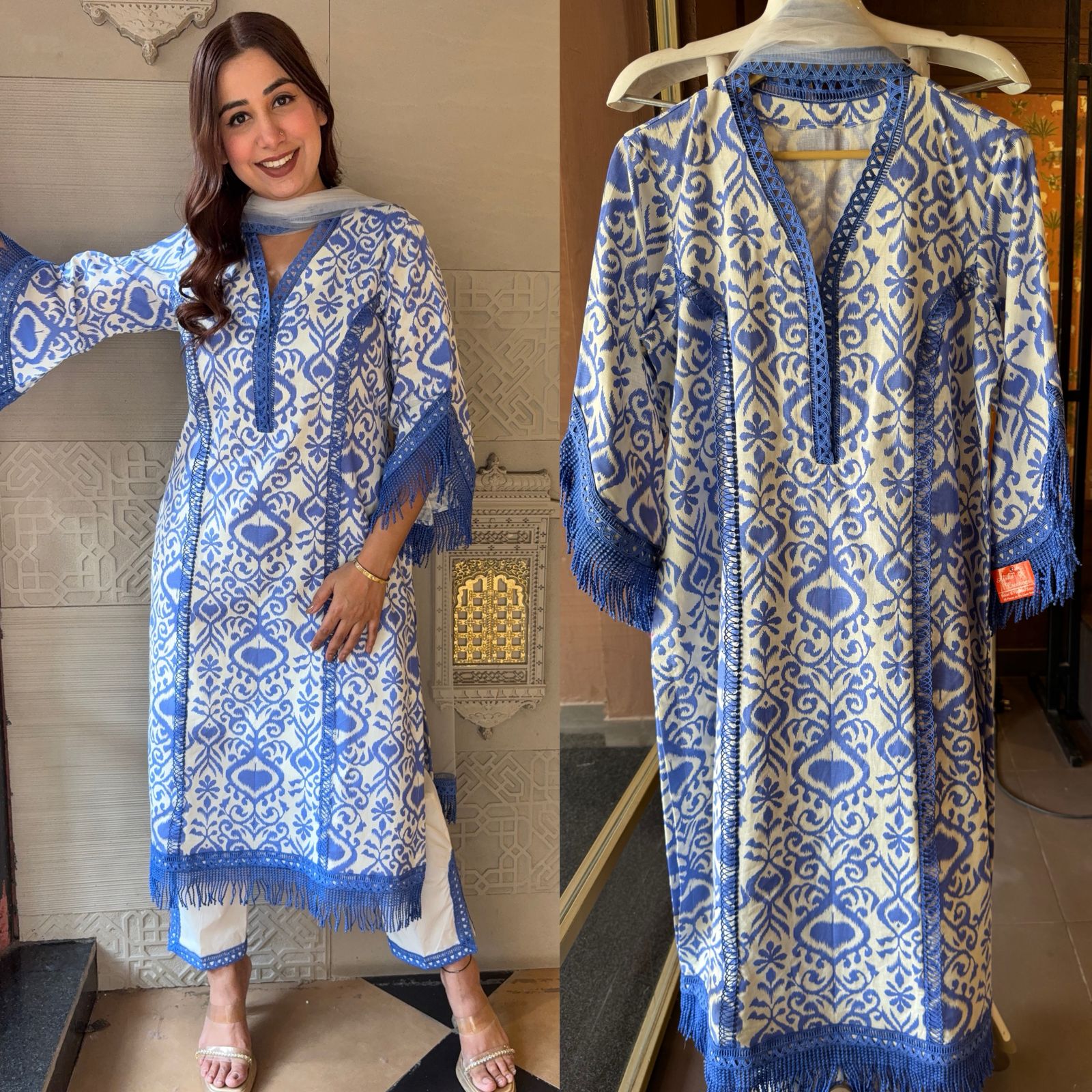 Pure Heavy Cotton stitched Shirt