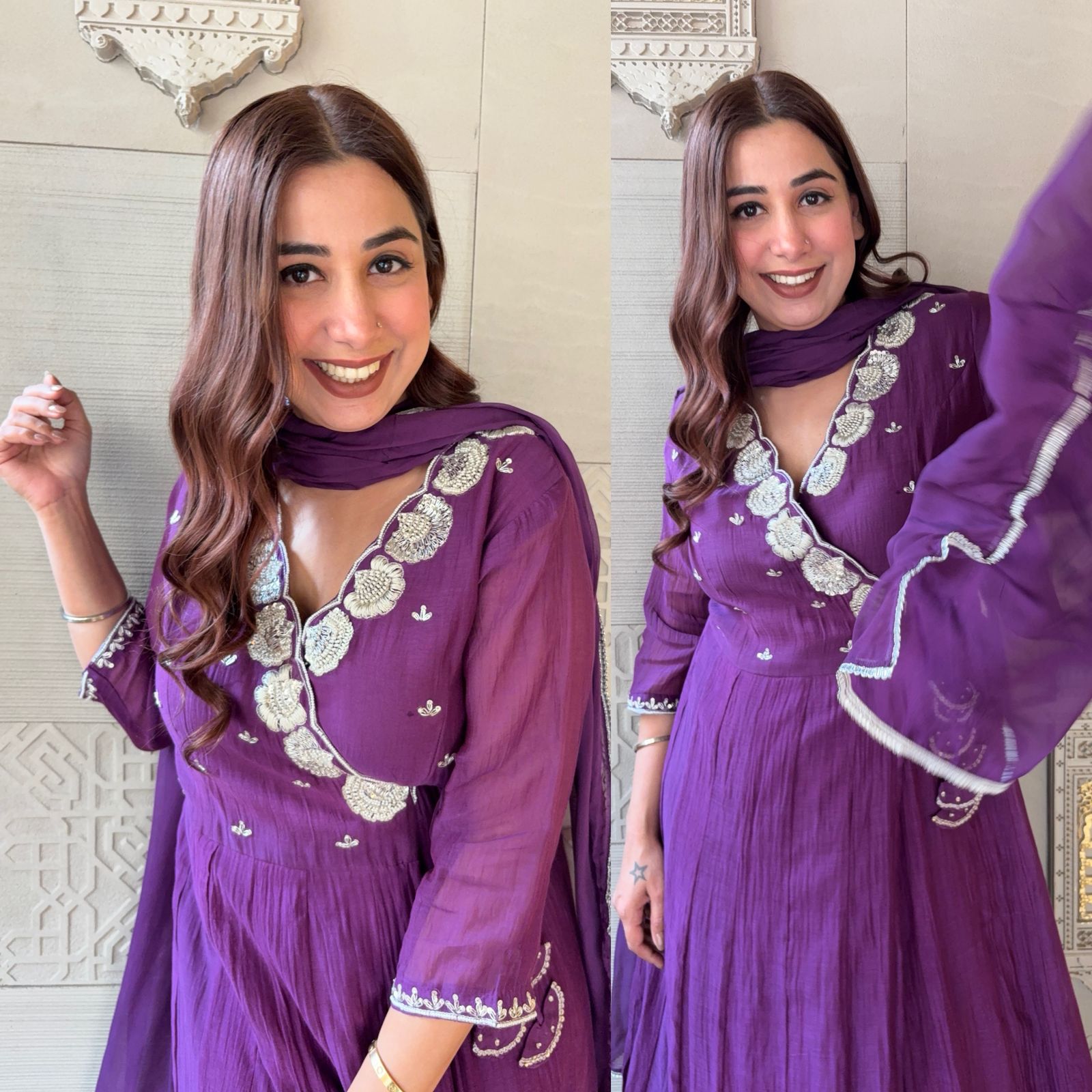 CRUSHED MUL COTTON CHANDERI