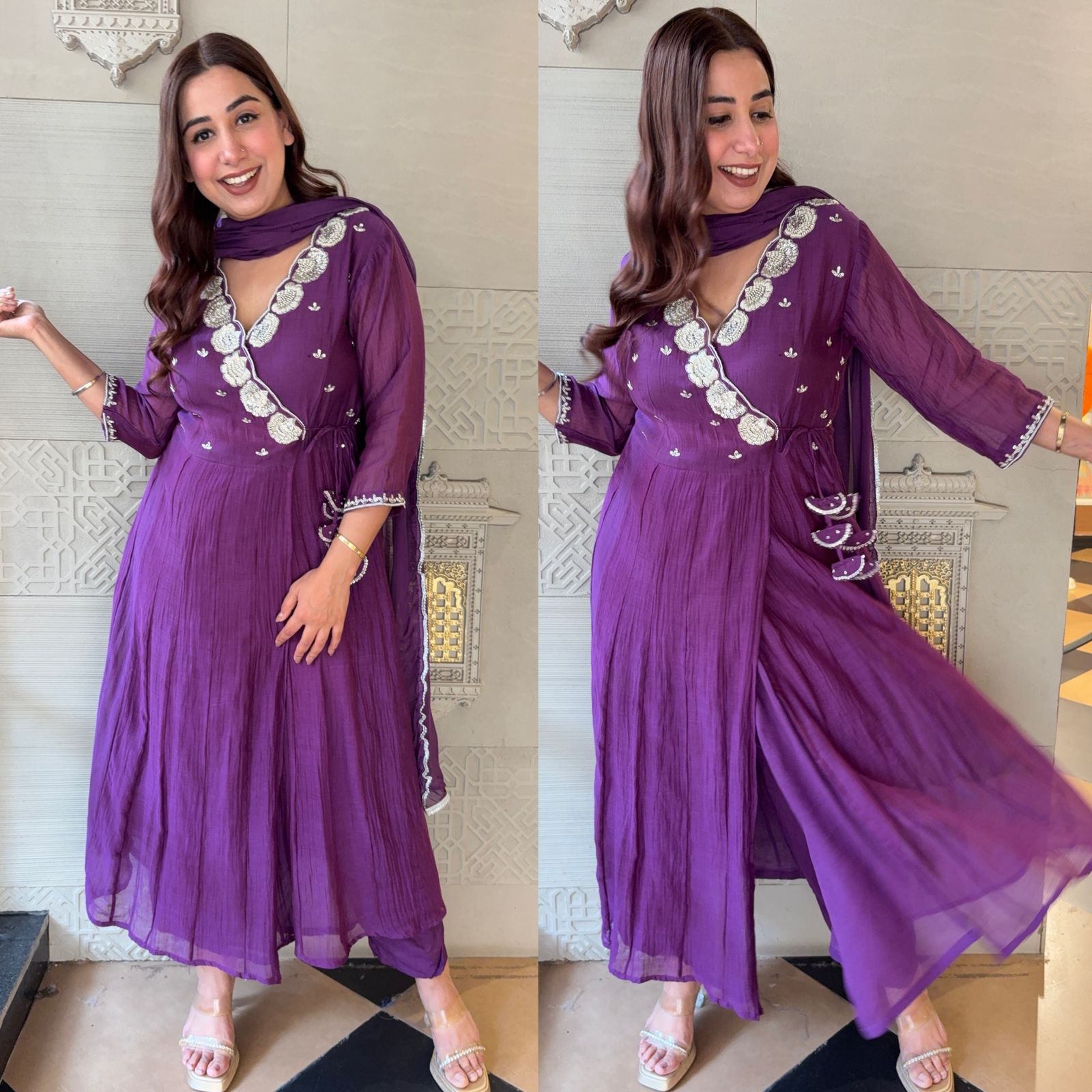 CRUSHED MUL COTTON CHANDERI