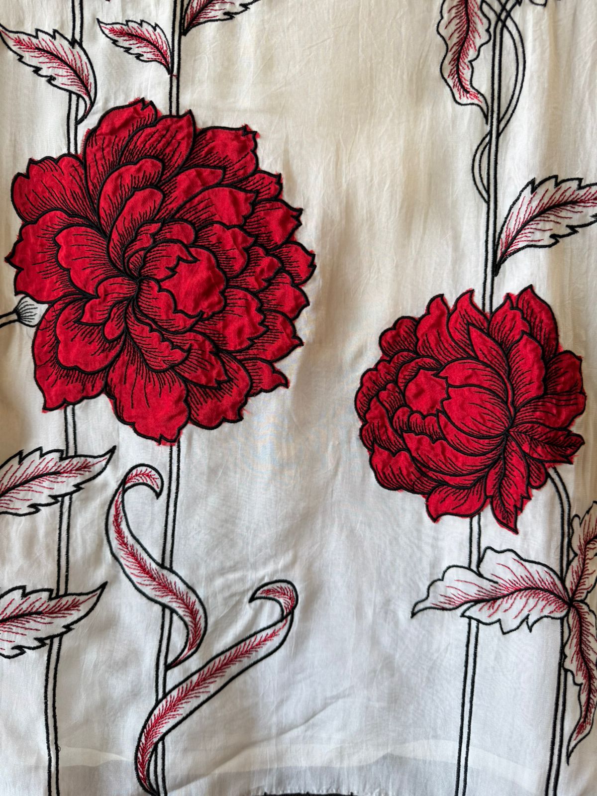 Soft organza Unstitched Suit