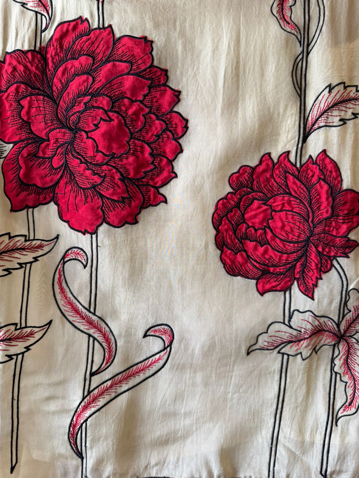 Soft organza Unstitched Suit