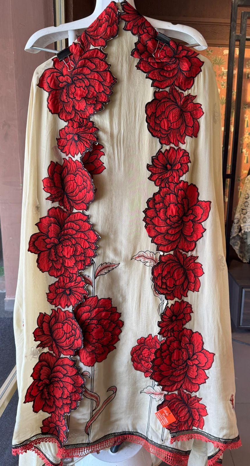 Soft organza Unstitched Suit