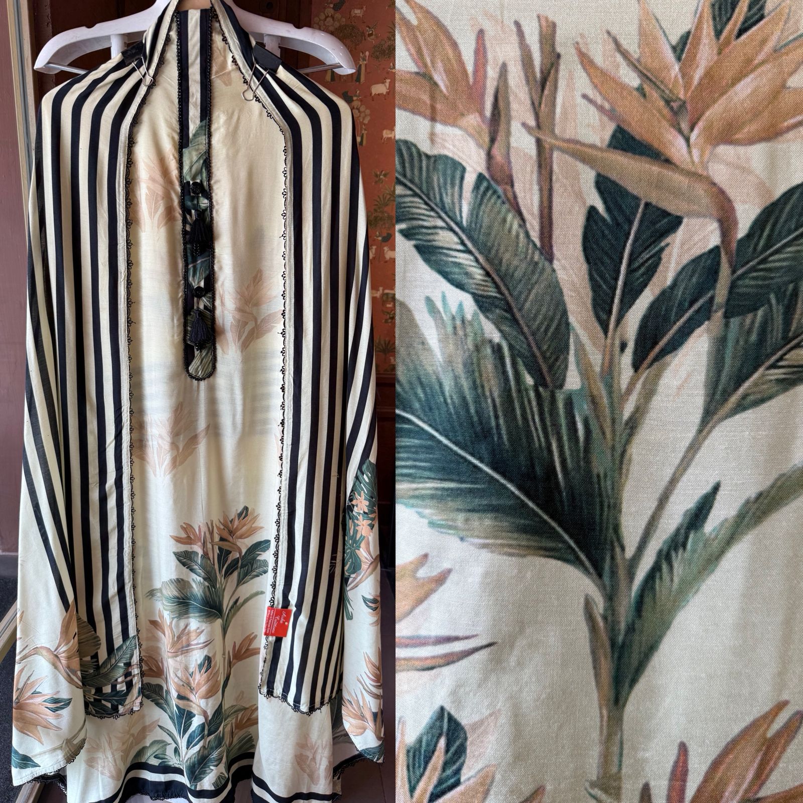 Pure Mul Mul muslin Unstitched Shirt