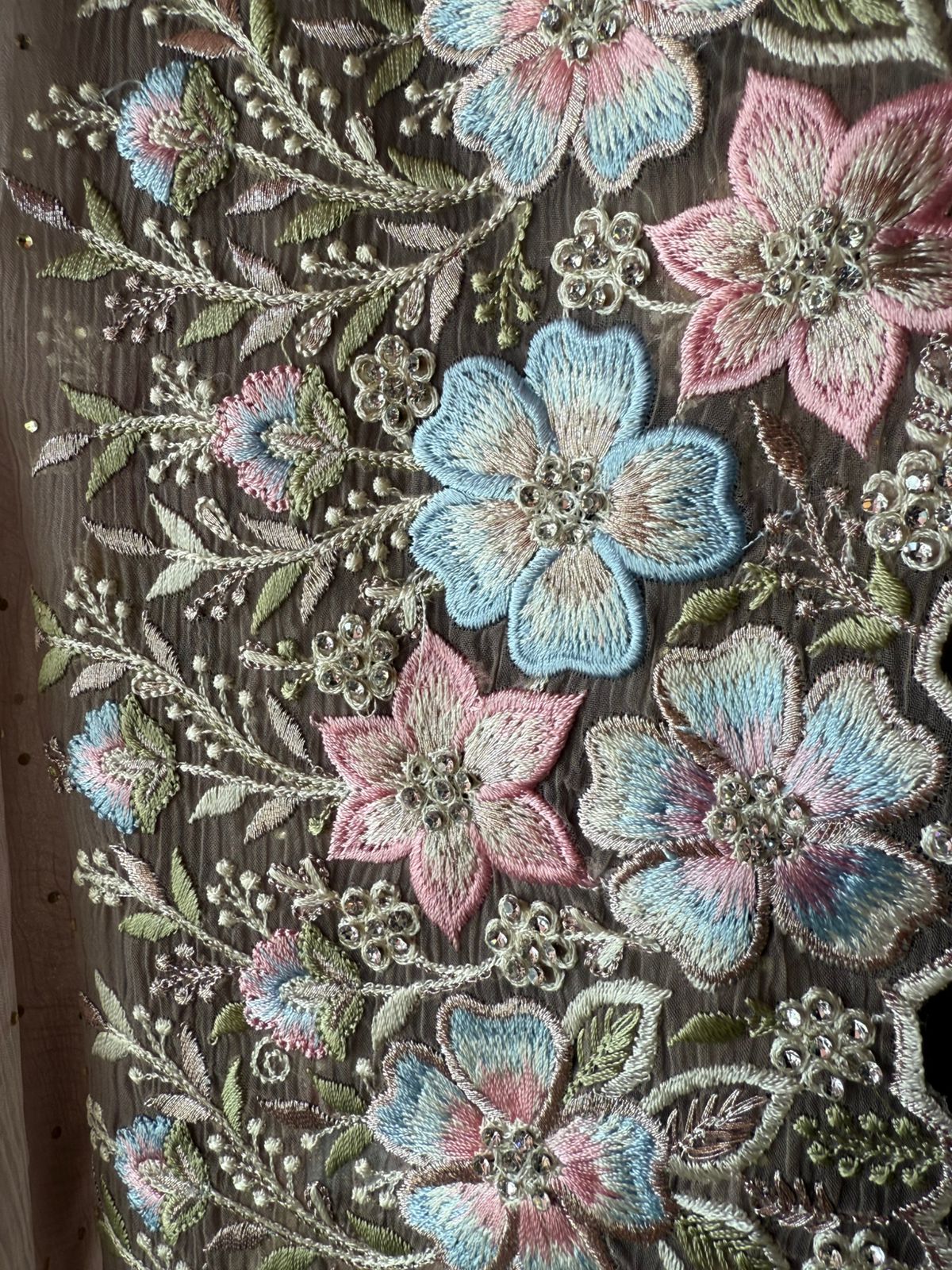 Pure Chiffon Georgette Unstitched suits