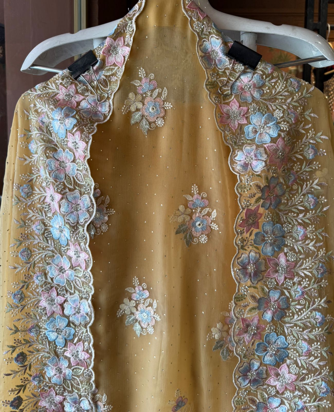 Pure Chiffon Georgette Unstitched suits