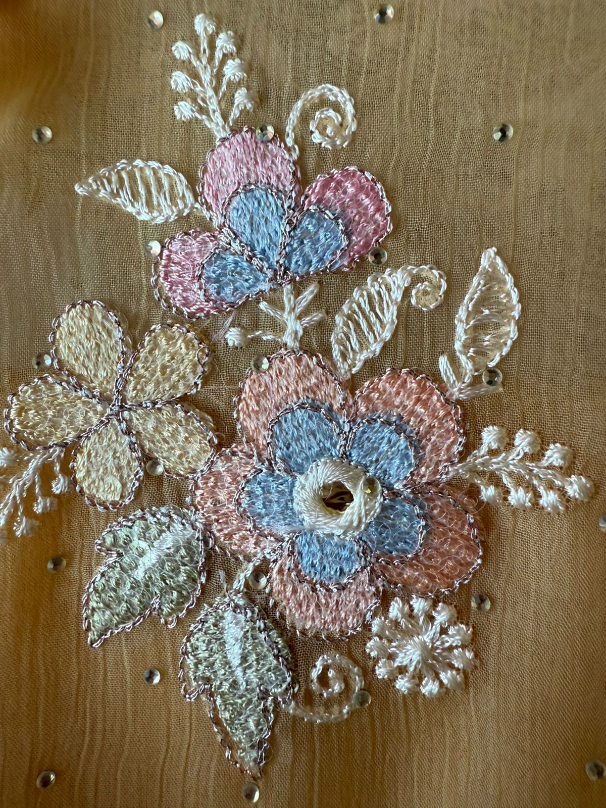 Pure Chiffon Georgette Unstitched suits