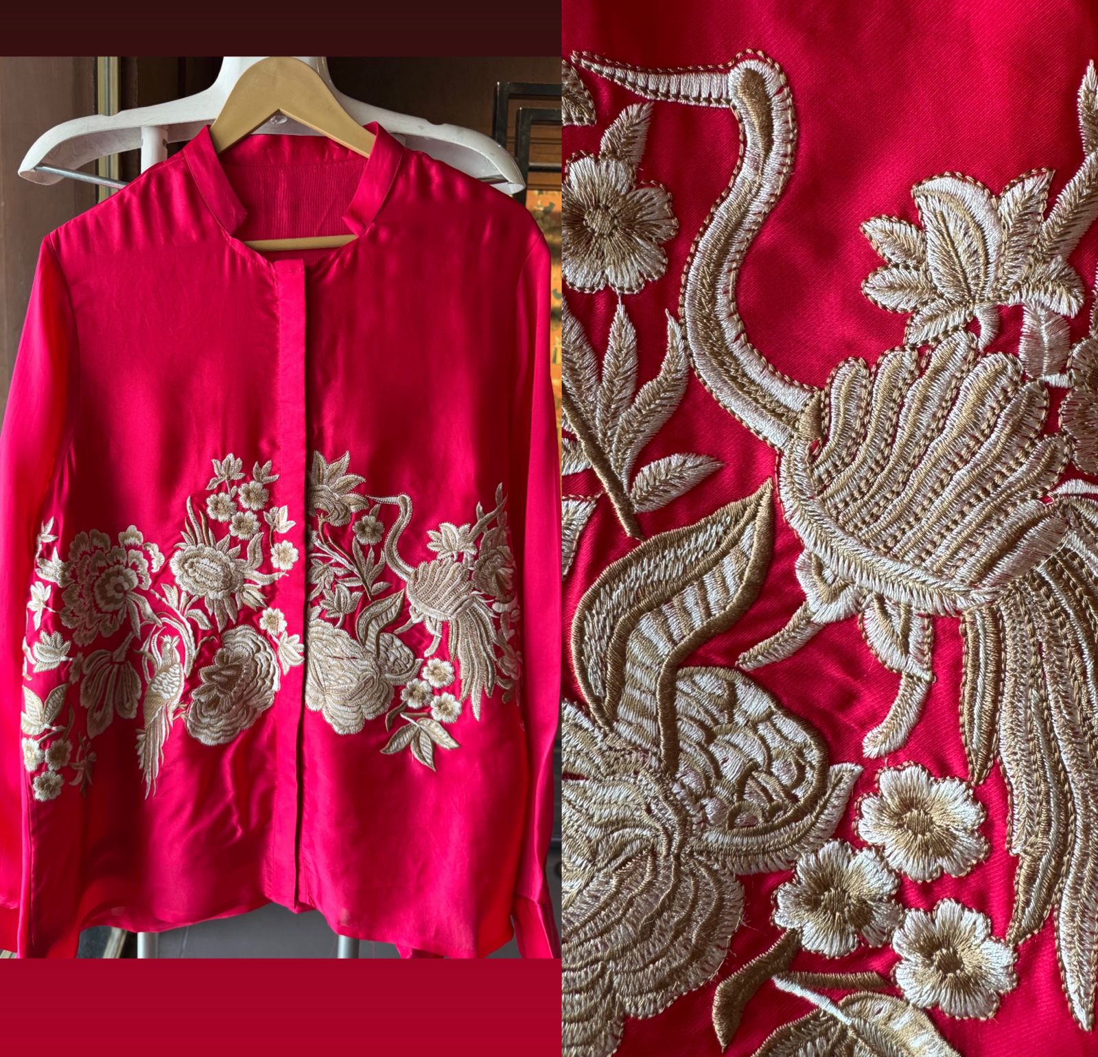 Beautiful Satin Silk Formal coord Set