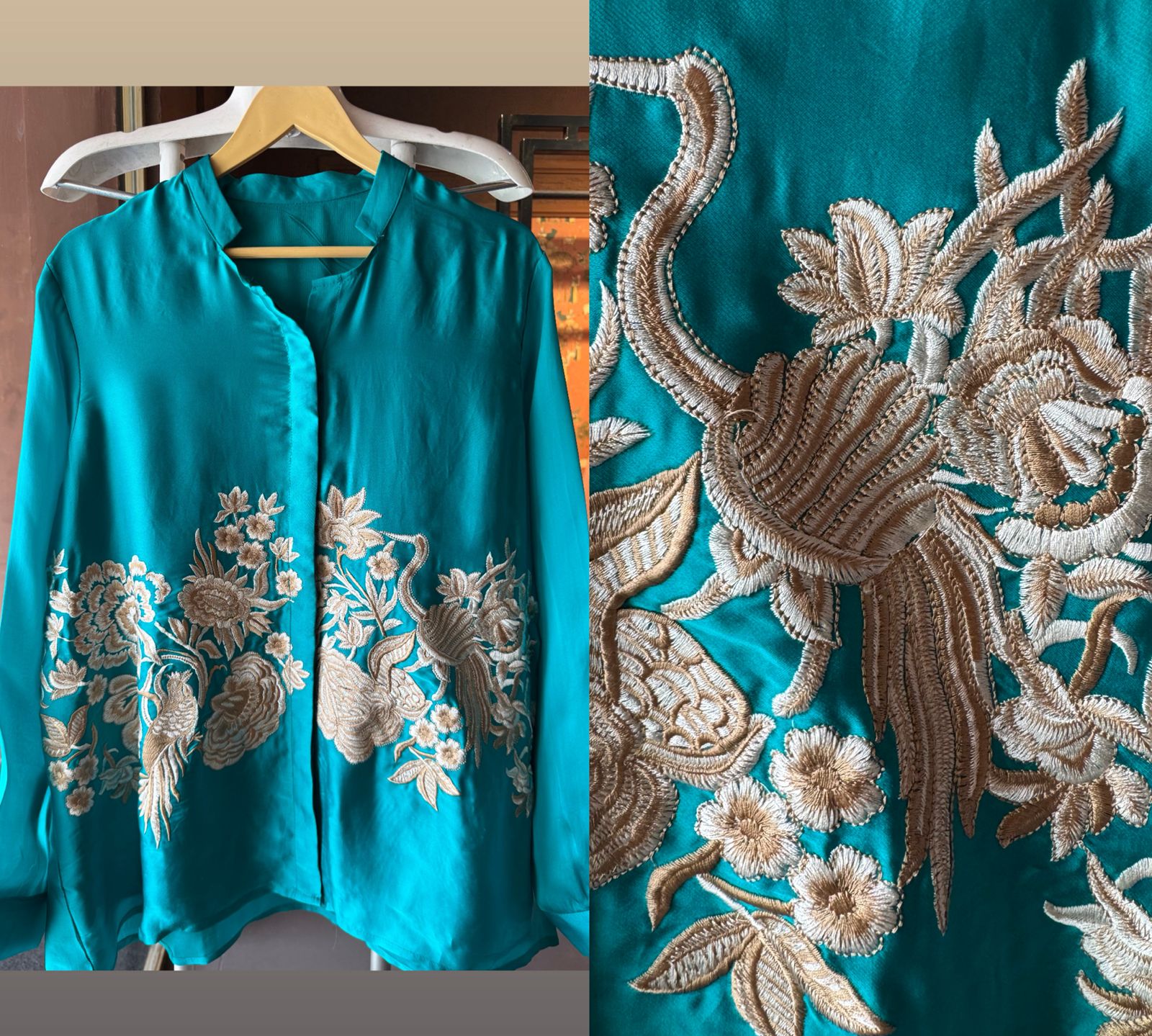 Beautiful Satin Silk Formal coord Set