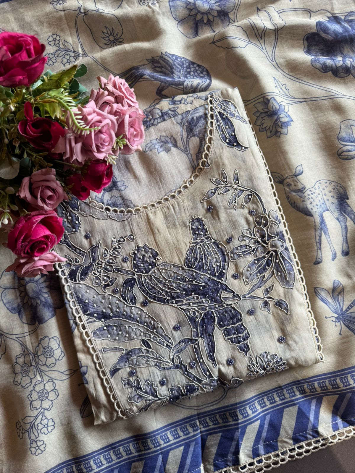 Pure Mul Cotton digital printed shirt