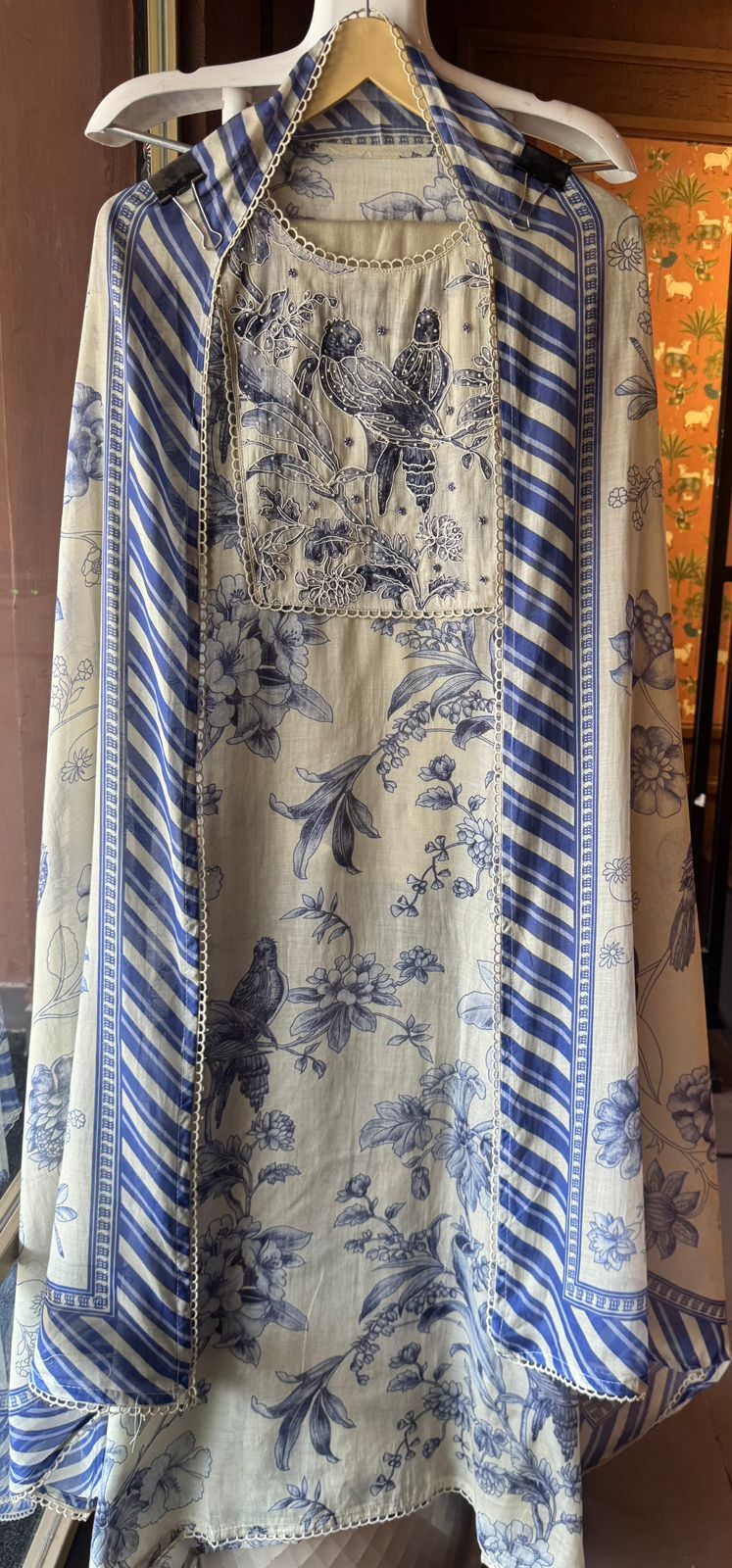 Pure Mul Cotton digital printed shirt