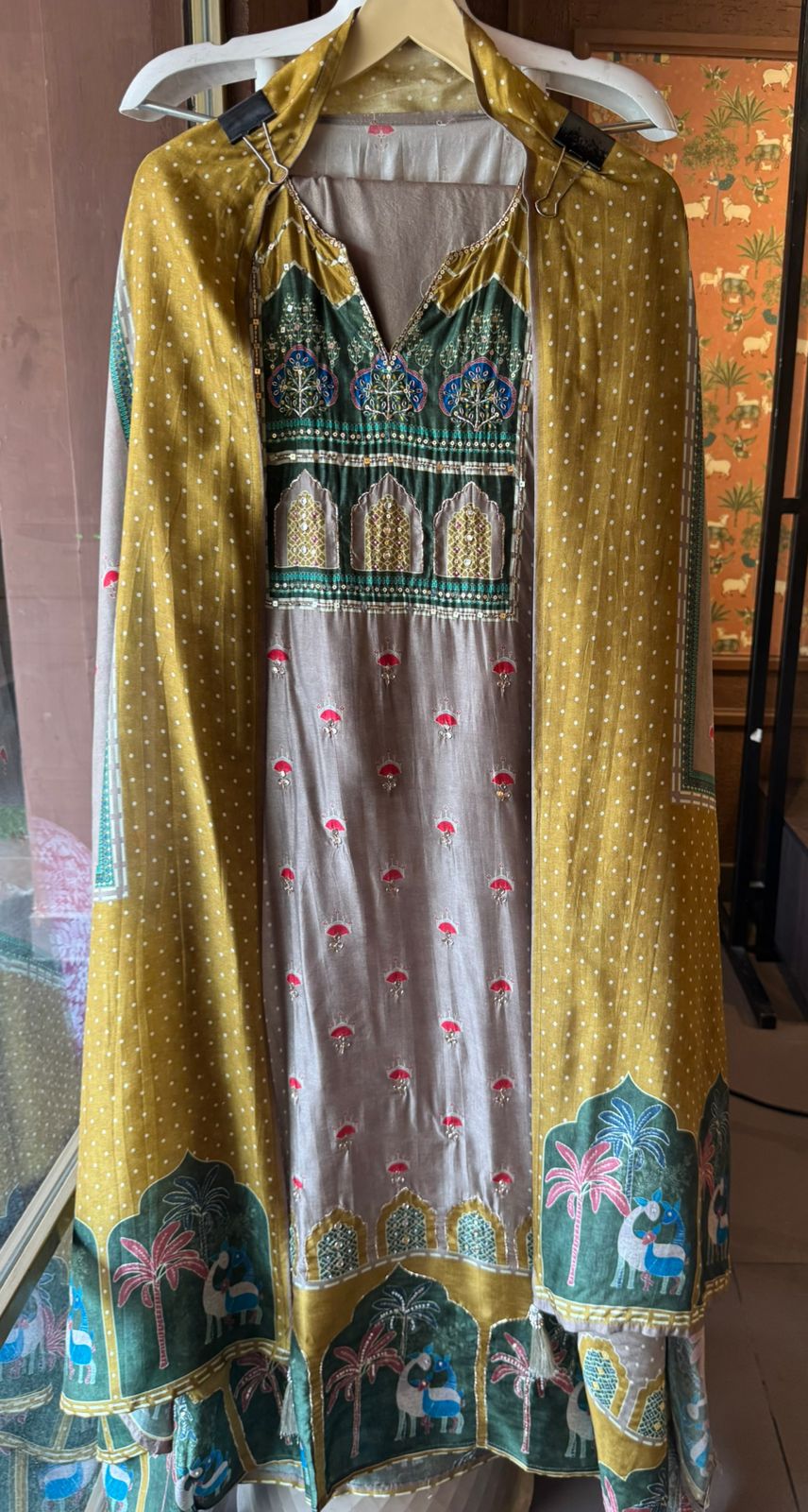 Pure Silk Unstitched Suit