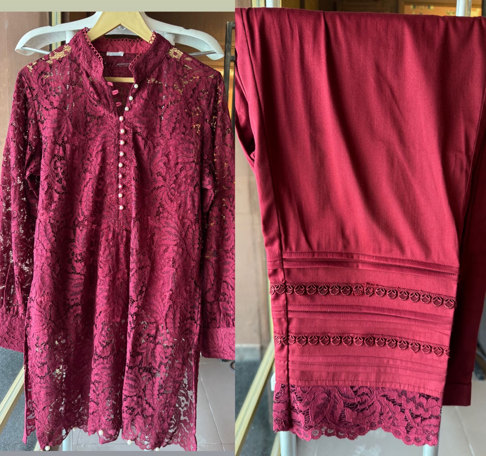 Chantilly Kurta pattern in Short length