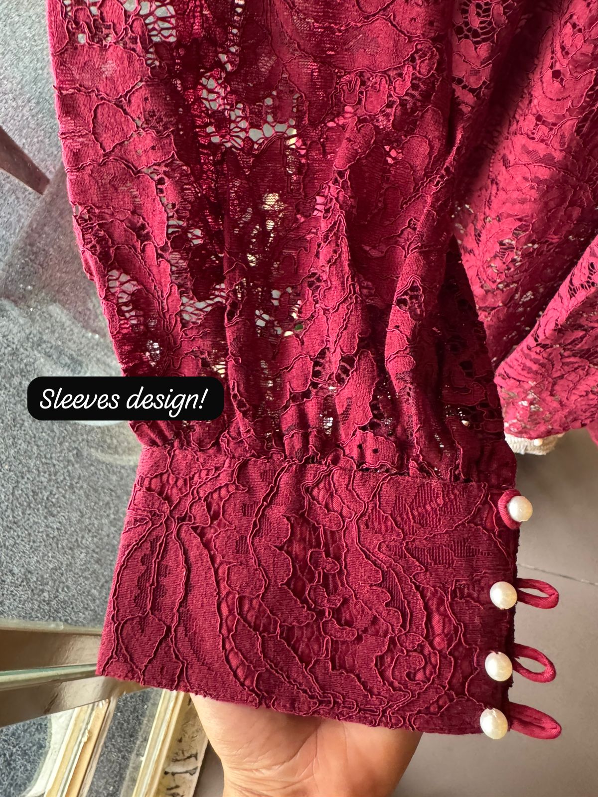 Chantilly Kurta pattern in Short length