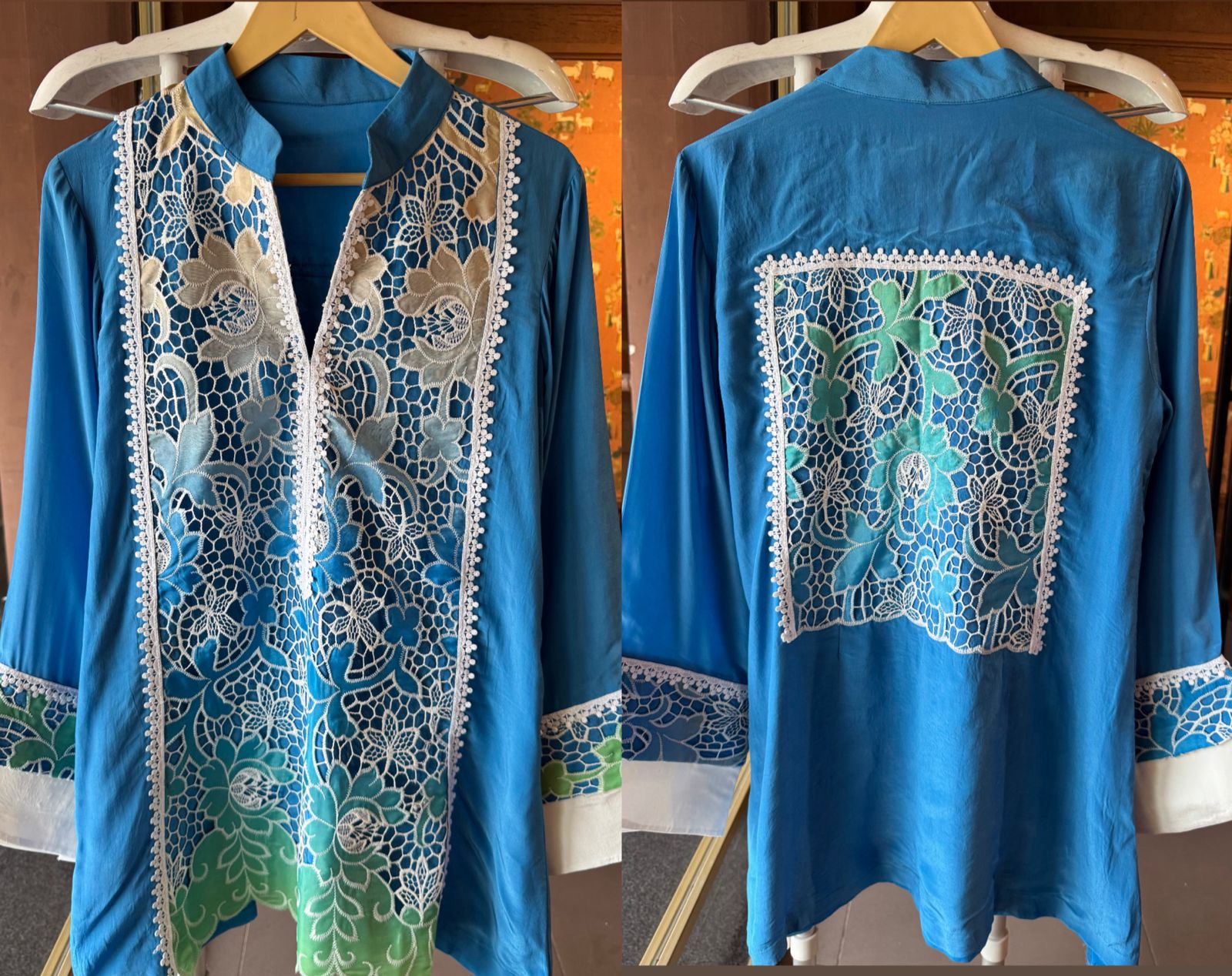 Pure Crepe designer Coord Set