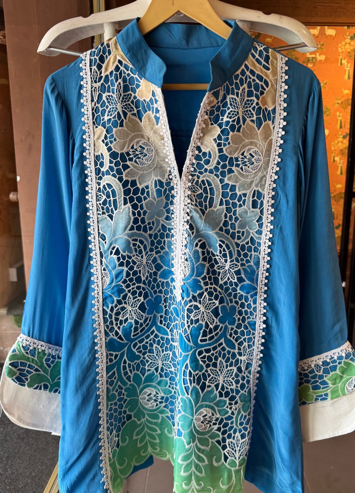 Pure Crepe designer Coord Set