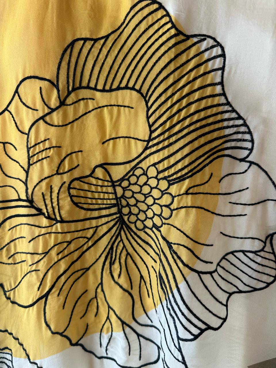 Soft organza Unstitched shirt