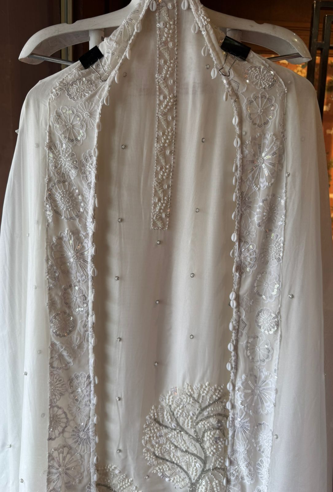 Soft Organza Unstitched Suit