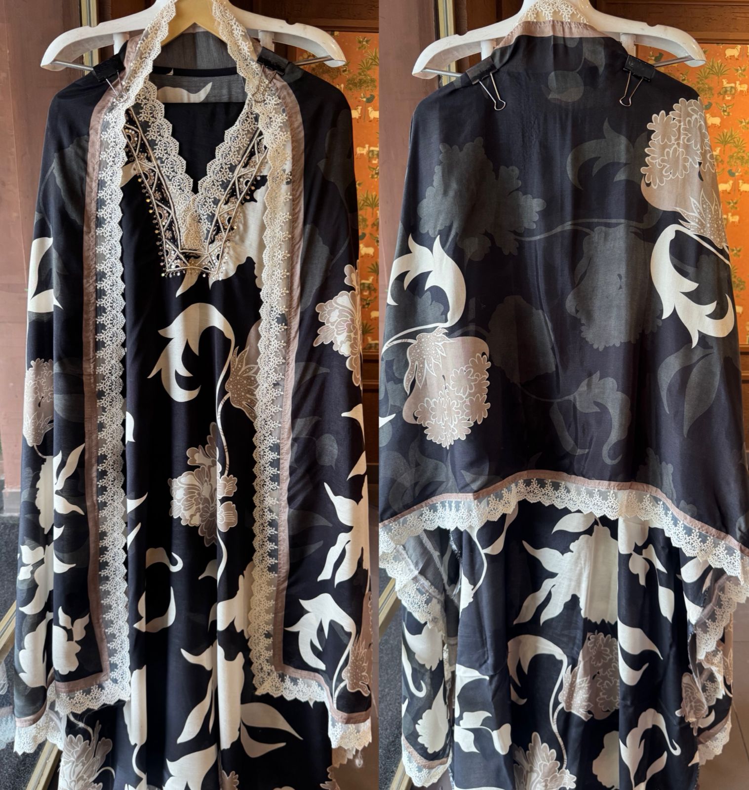 Pure Mul Muslin digital printed Shirt