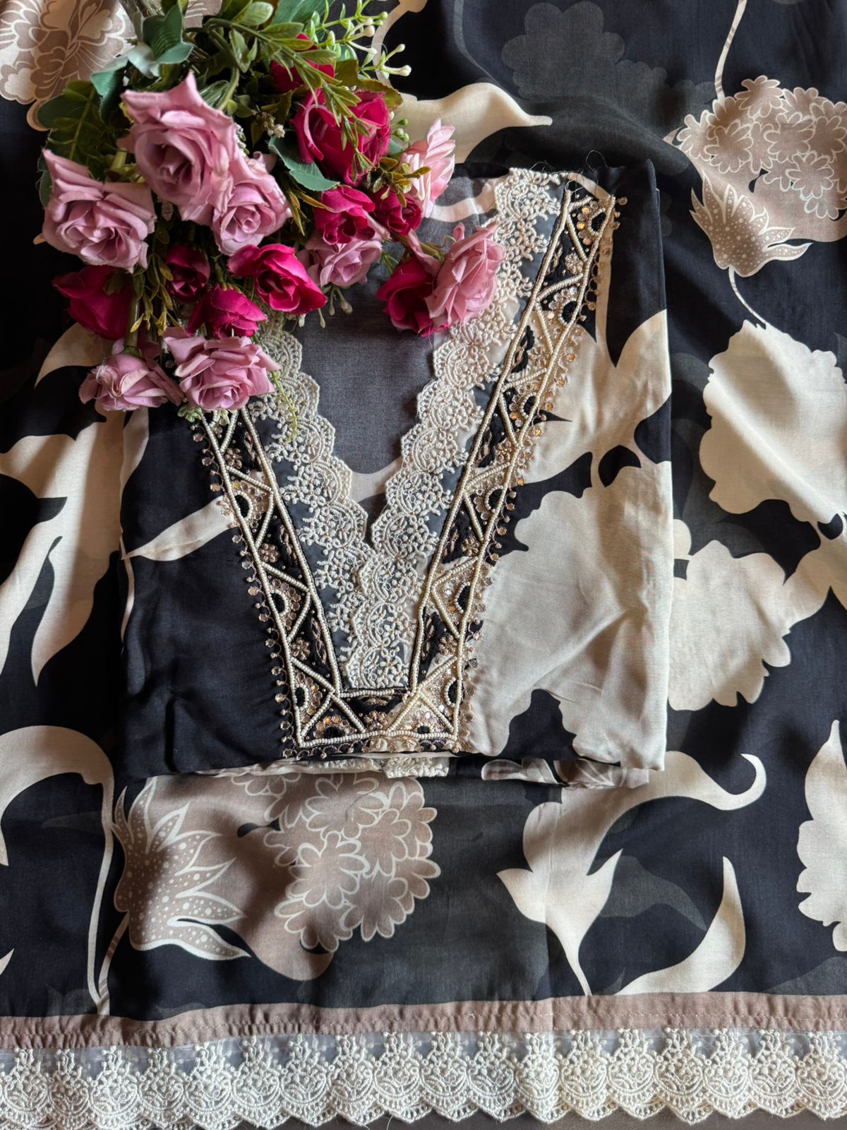 Pure Mul Muslin digital printed Shirt