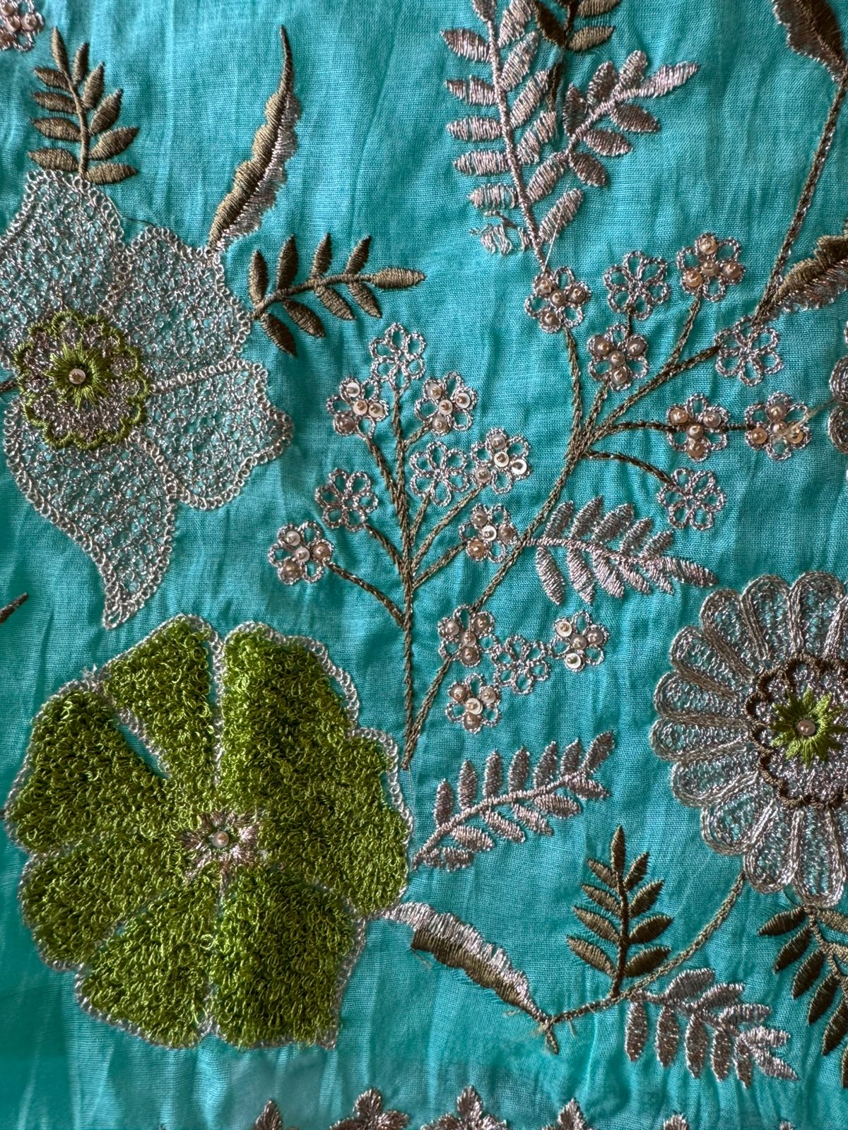 Mul cotton unstitched shirt