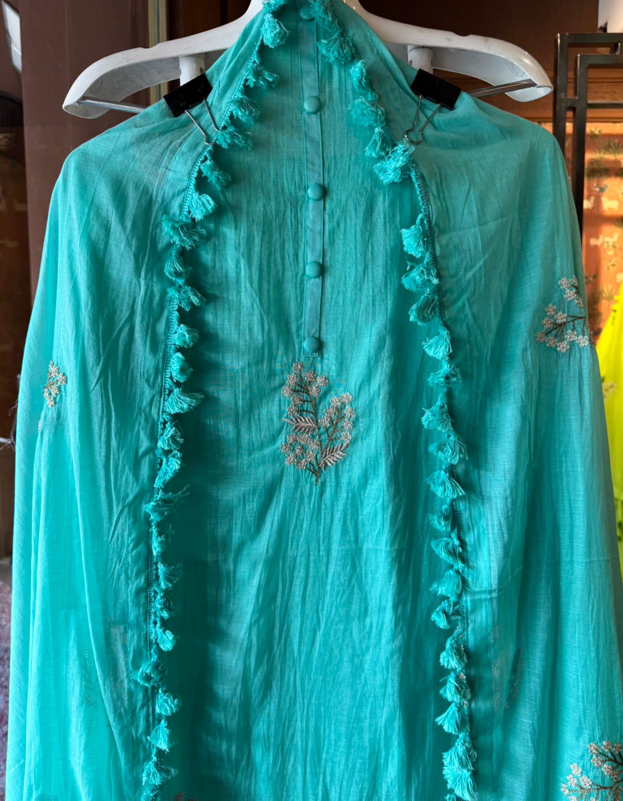 Mul cotton unstitched shirt