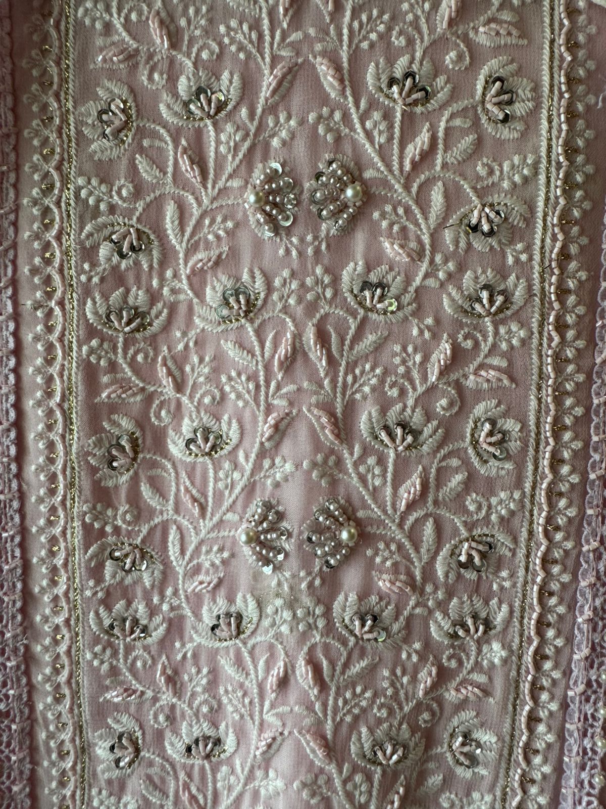 Pure Georgette Unstitched shirt