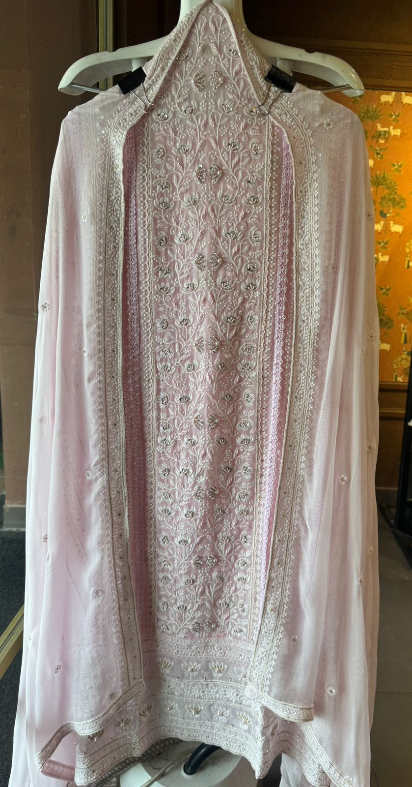 Pure Georgette Unstitched shirt