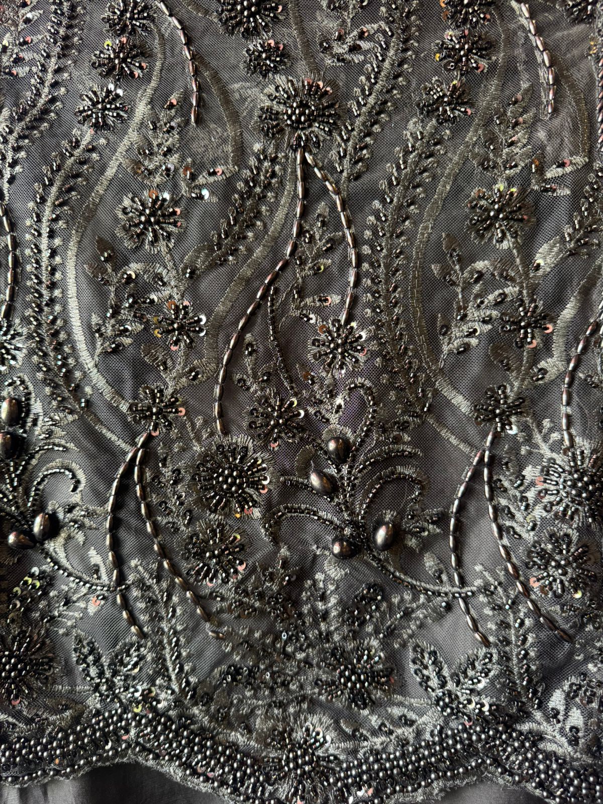 Organza unstitched Designer Pakistani Suit