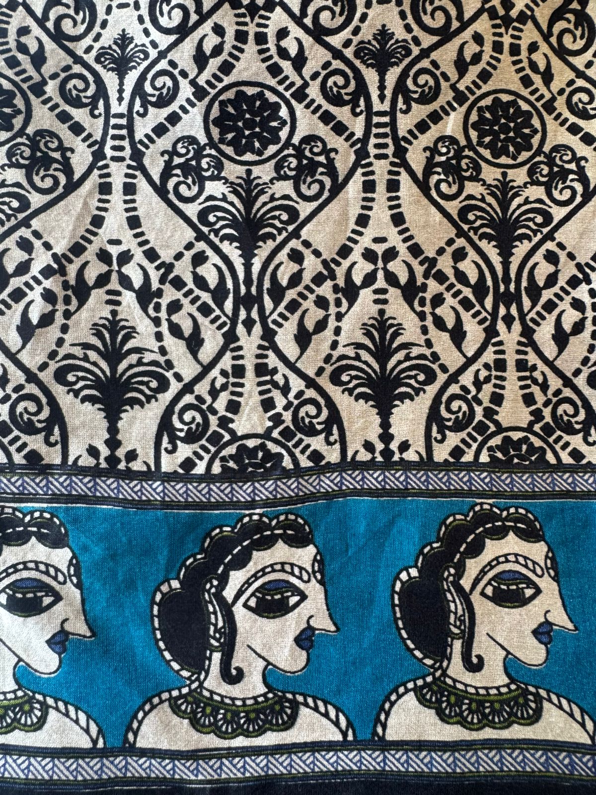 Premium Maheshwari silk unstitched shirt