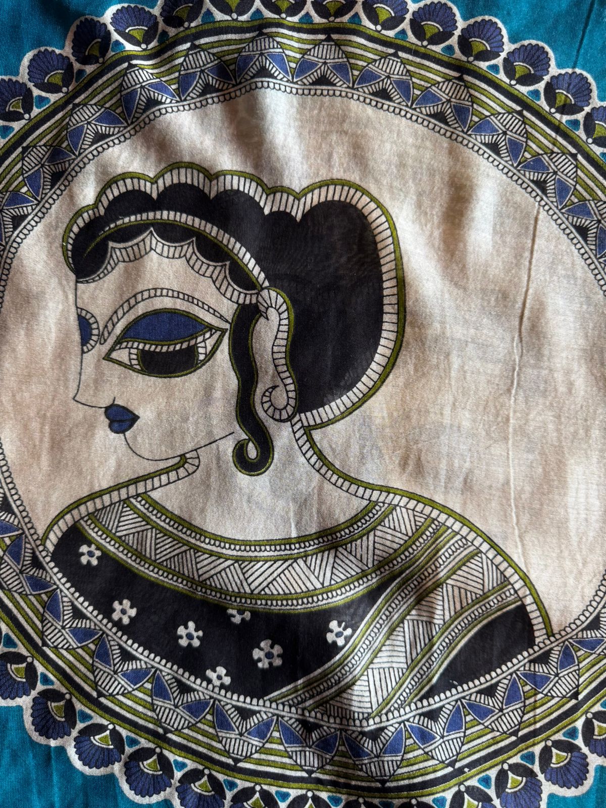 Premium Maheshwari silk unstitched shirt