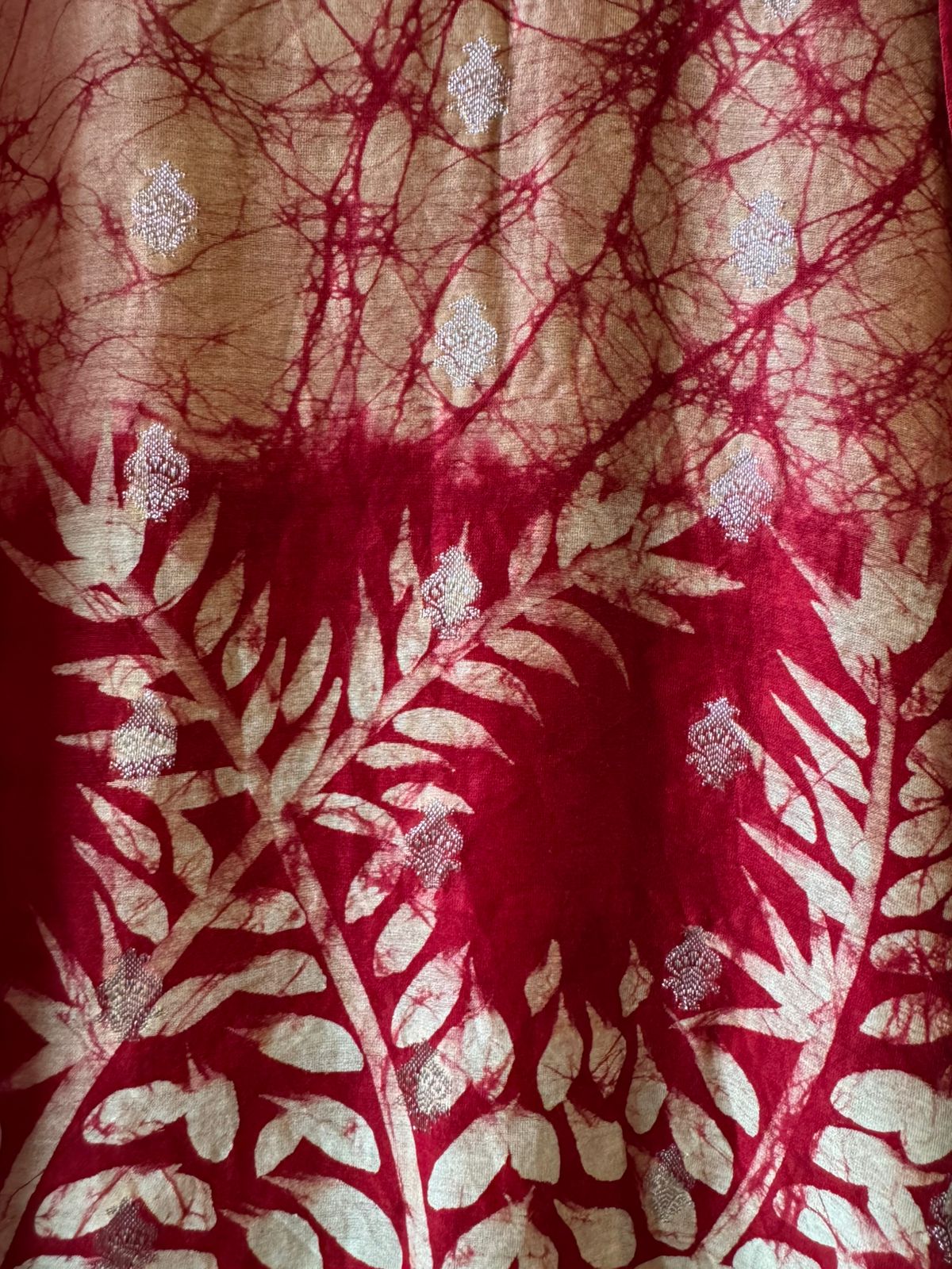 Premium Maheshwari silk unstitched shirt