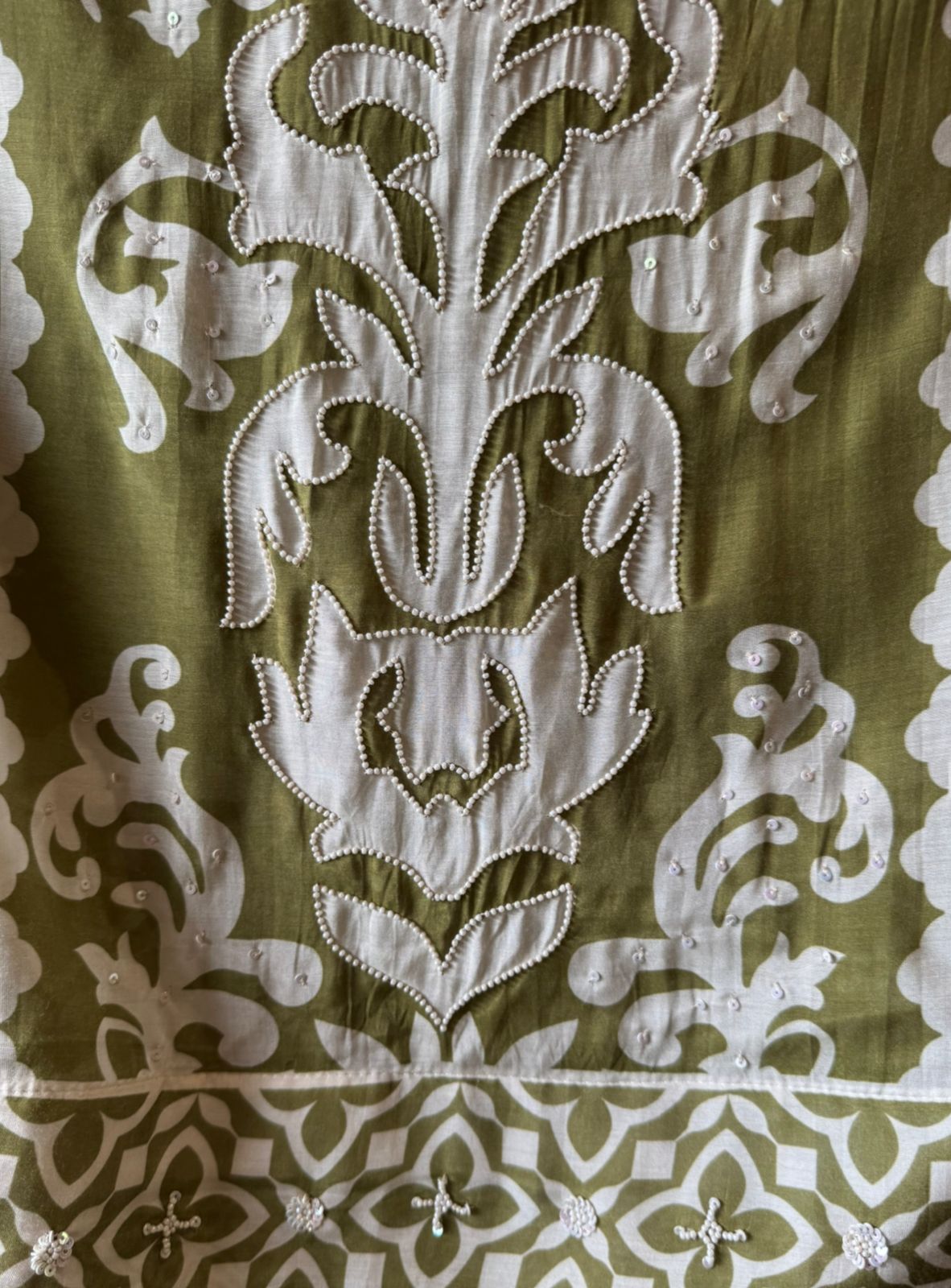 Pure Muslin  digital printed Shirts front and back