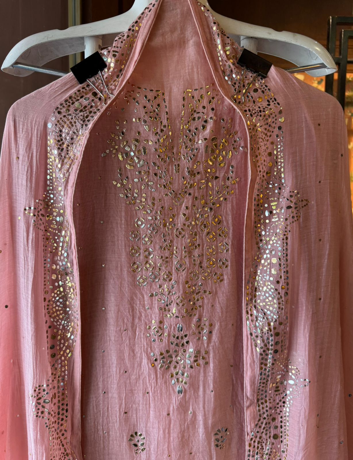 Pure Mul Cotton Unstitched Kurta