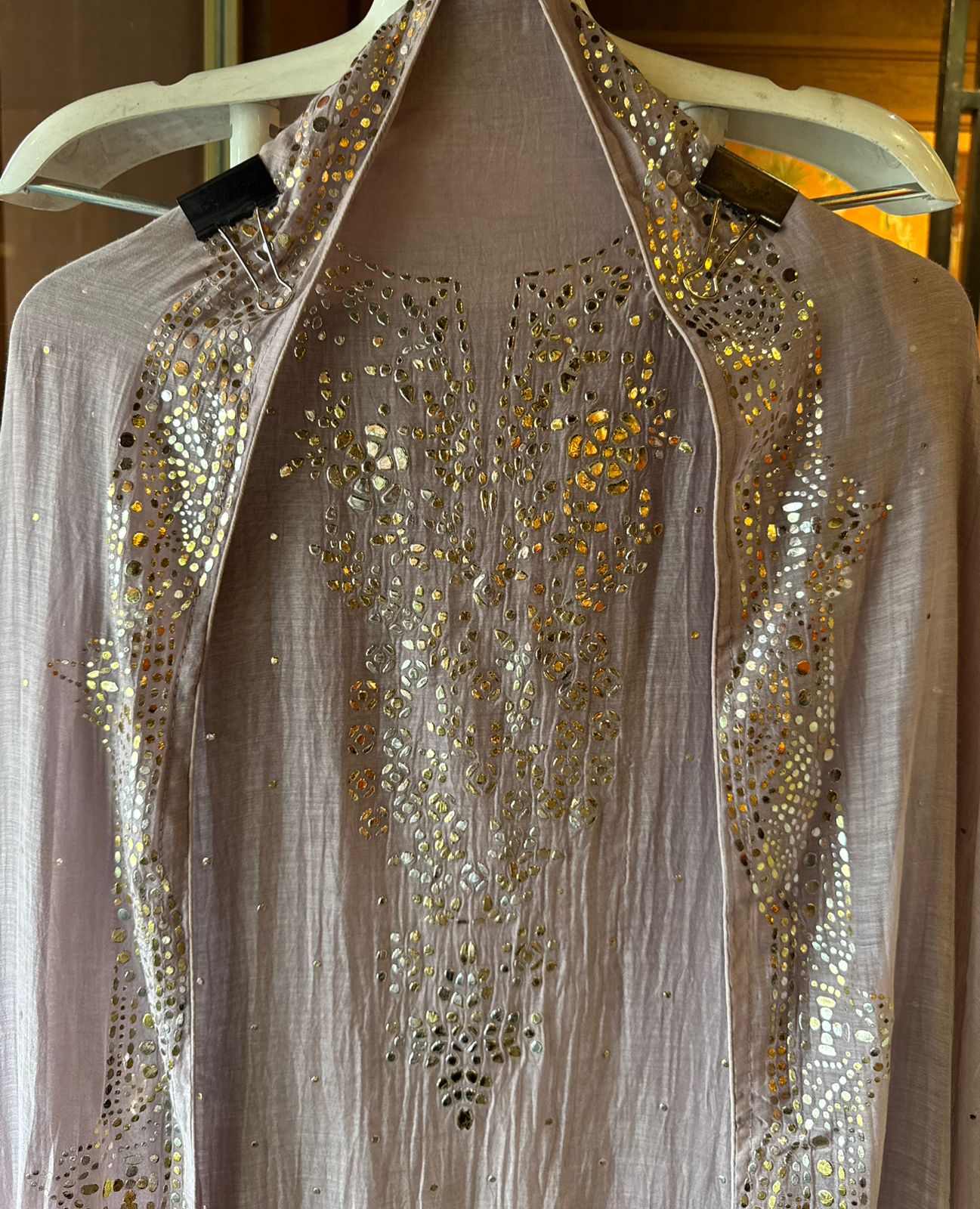 Pure Mul Cotton Unstitched Kurta