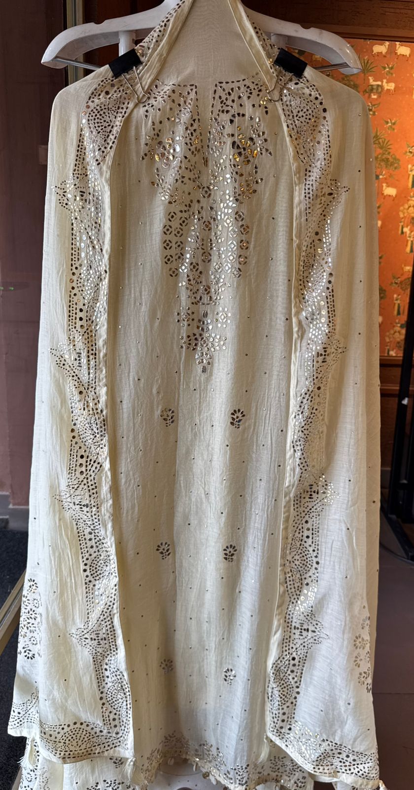 Pure Mul Cotton Unstitched Kurta