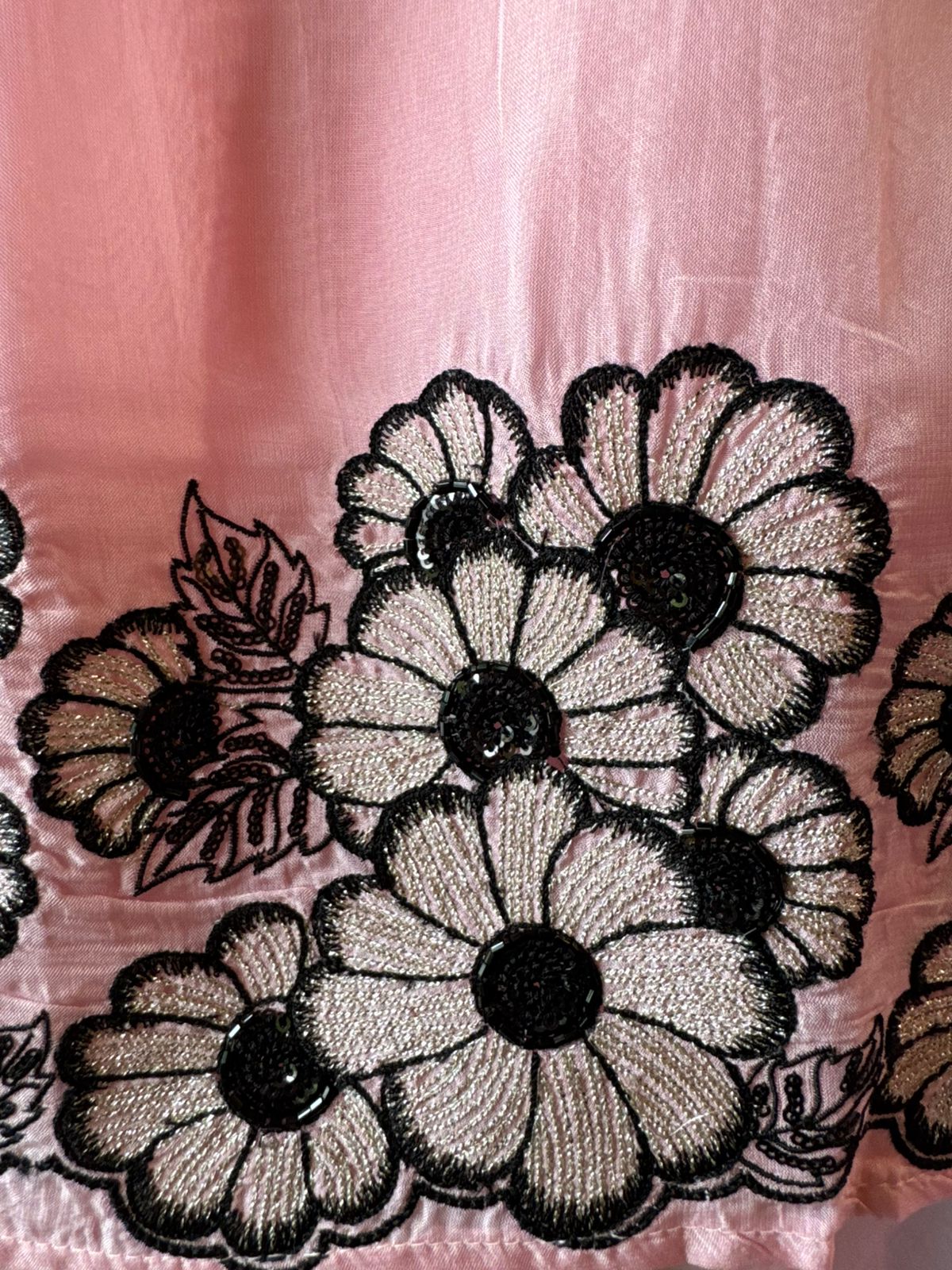 Soft organza Unstitched shirt