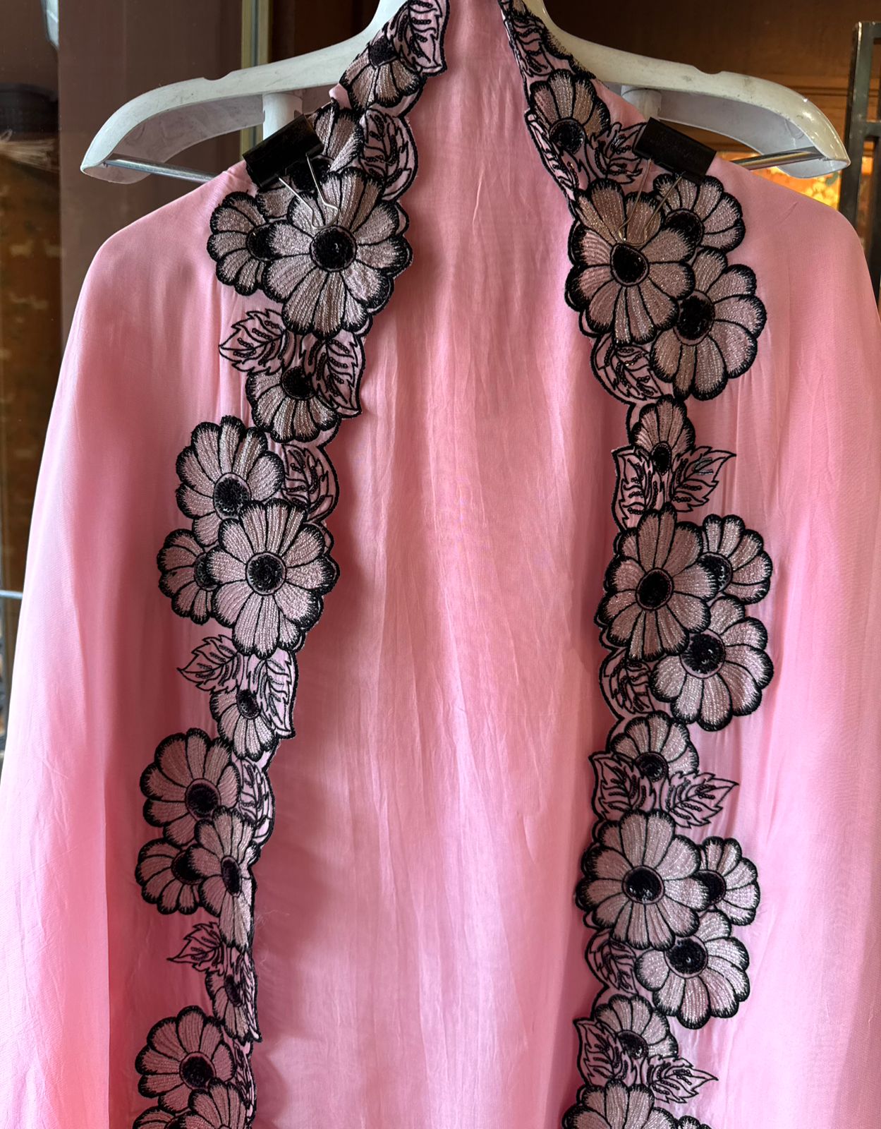 Soft organza Unstitched shirt