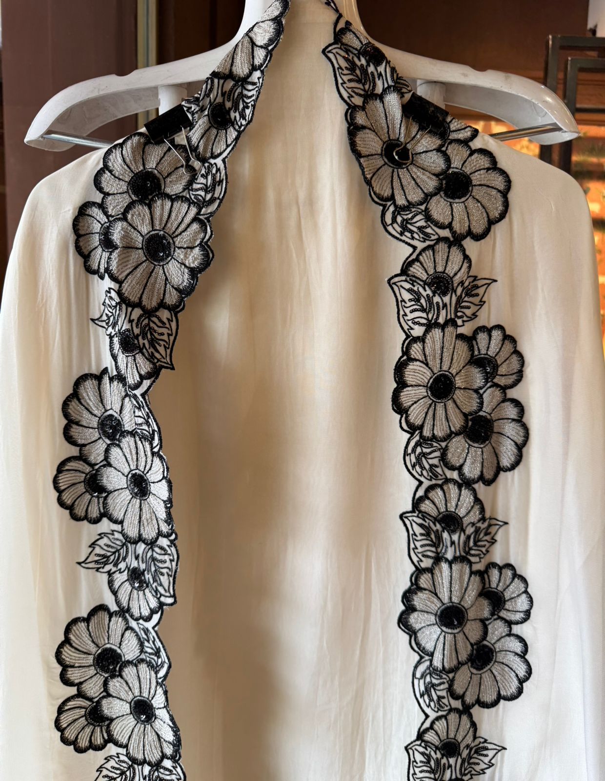 Soft organza Unstitched shirt