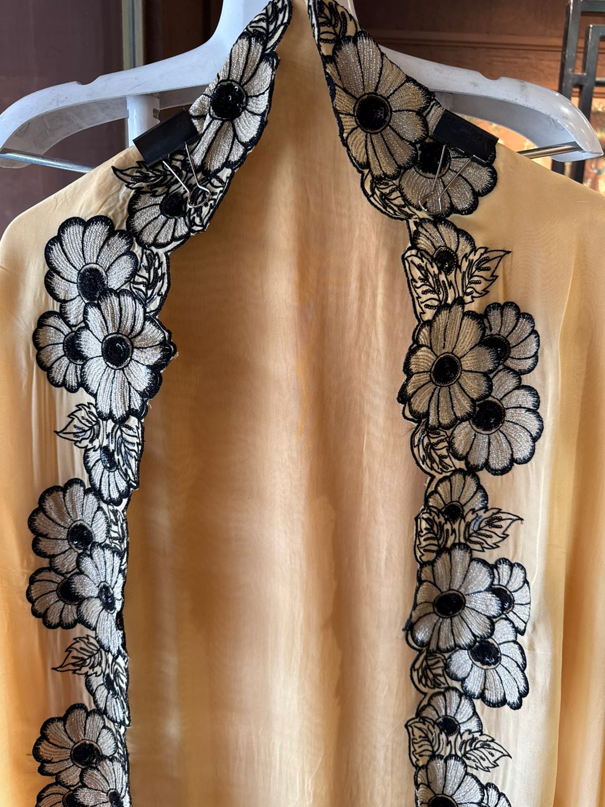 Soft organza Unstitched shirt