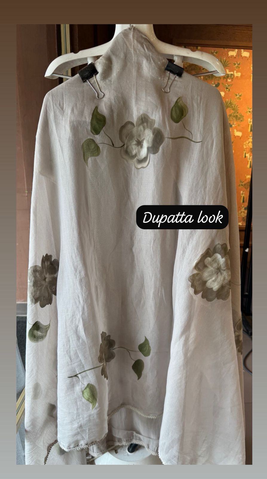 Soft Mul chanderi Unstitched suit