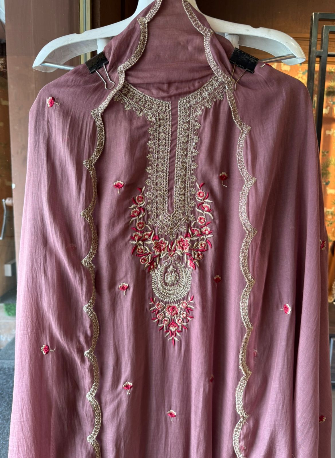 Soft Mul chanderi Unstitched