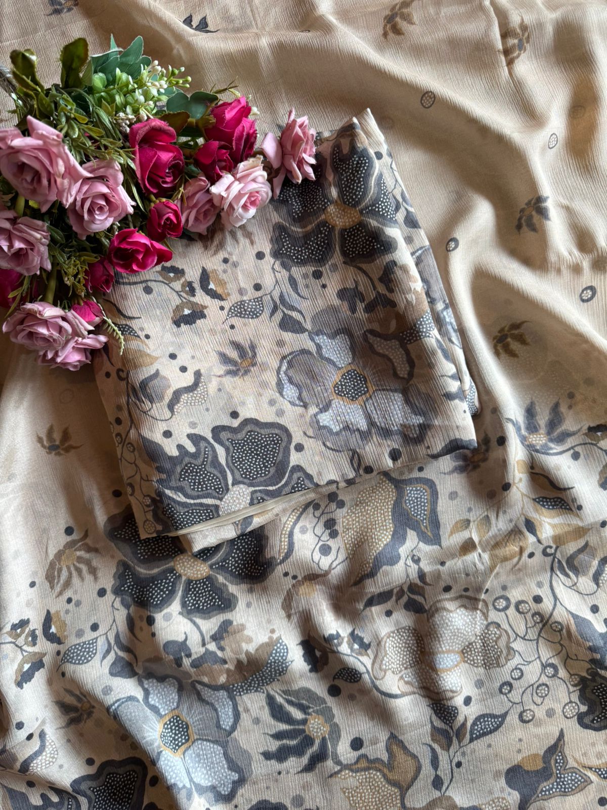 Pure Chinon digital printed Shirt