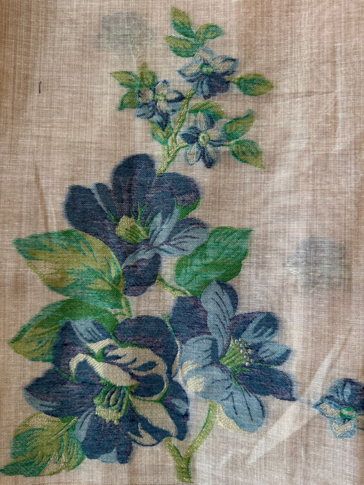 soft Mul Mul cotton chanderi