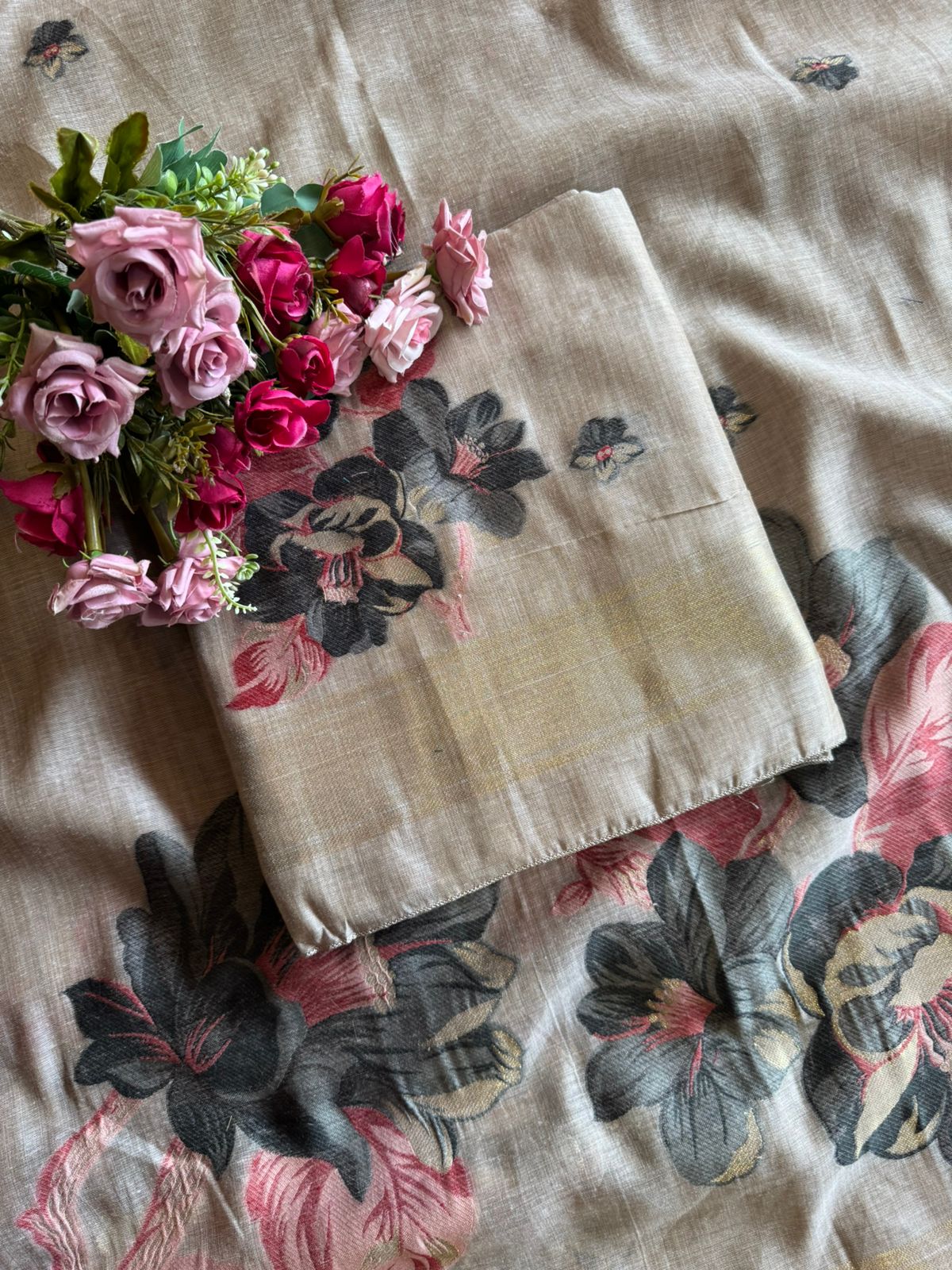 soft Mul Mul cotton chanderi