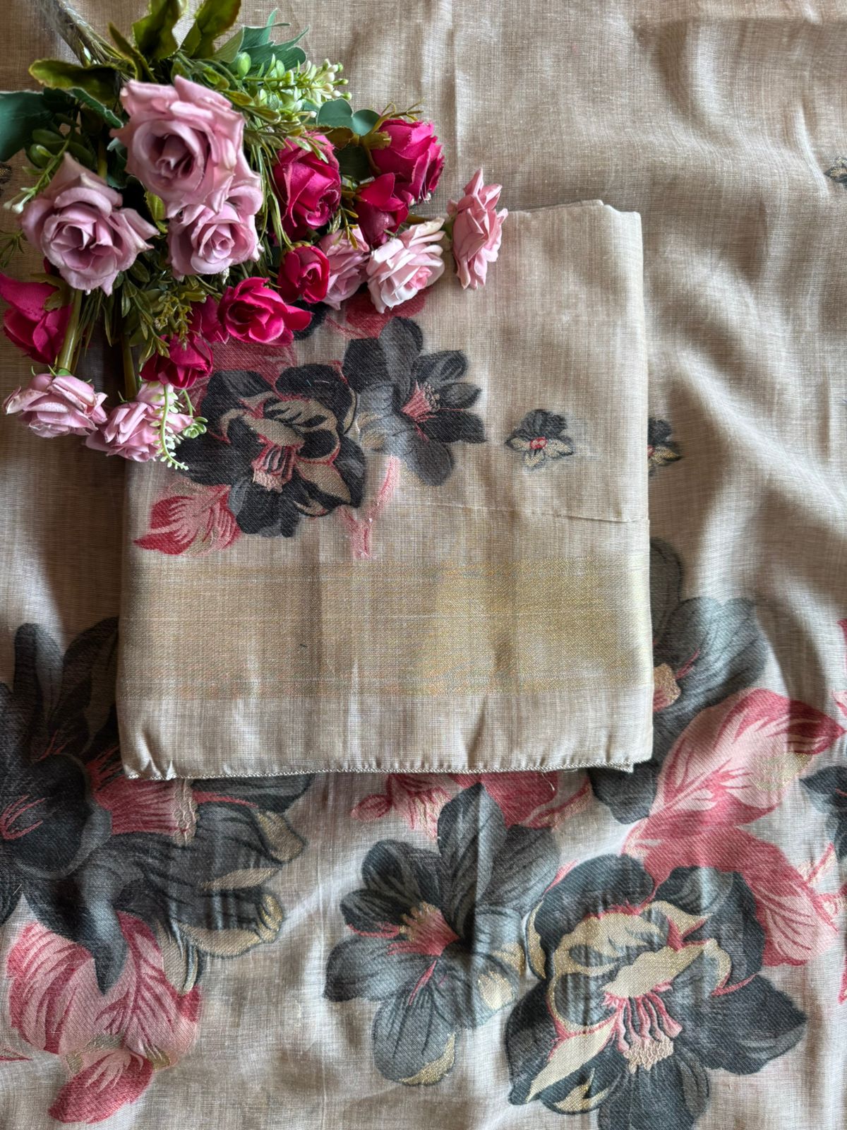 soft Mul Mul cotton chanderi